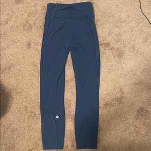Navy blue lululemon leggings